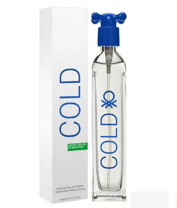 Cold by United Colors of Benetton EDT for Men – 100 ml